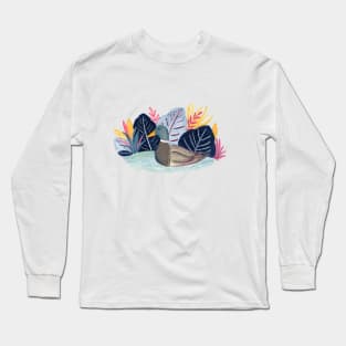 Cute Duck Long Sleeve T-Shirt